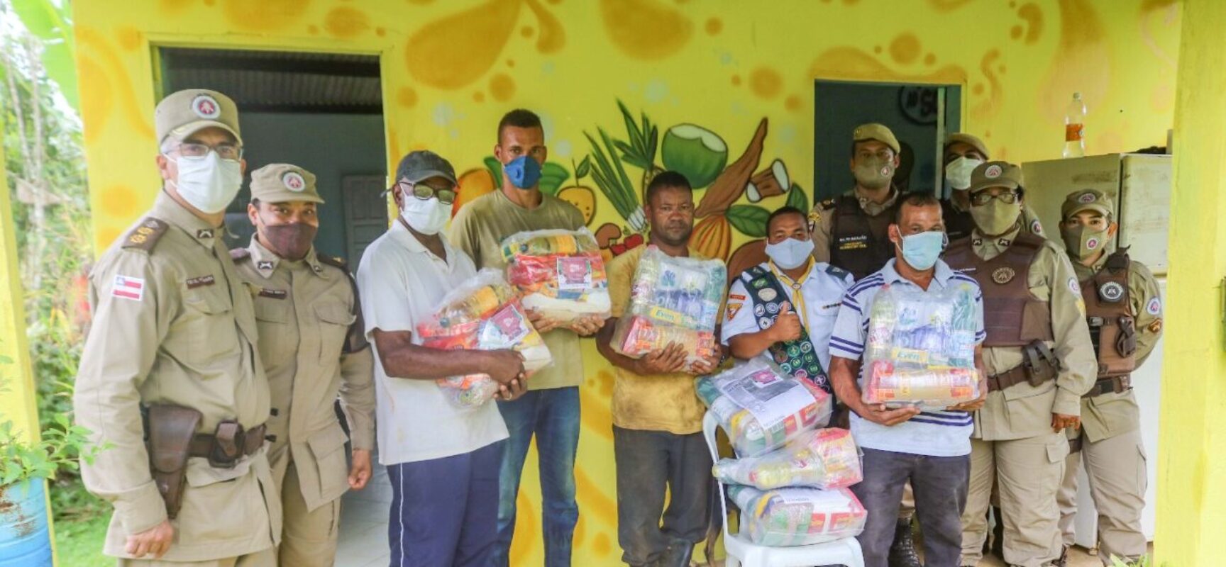 PM: CPRS distribui cestas básicas Campanha Forças Solidária 2