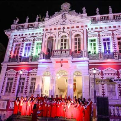 Ilhéus: Cantata de Natal terá apresentações na escadaria do Palácio Paranaguá