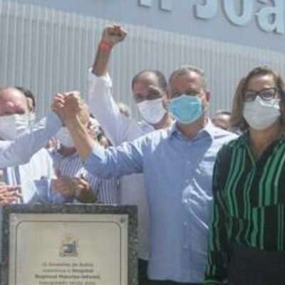 Ilhéus: Prefeito Mário Alexandre e governador Rui Costa inauguram Hospital Materno-Infantil