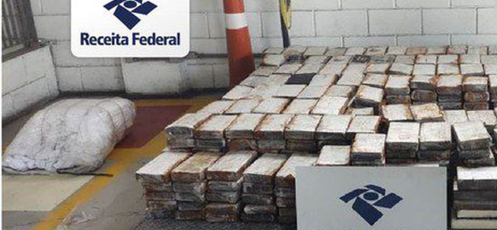 Receita Federal apreende 1,2 tonelada de cocaína no Porto de Santos