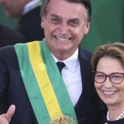 Cresce apoio ao redor do nome de Tereza Cristina para vice de Bolsonaro