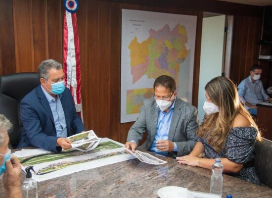 Governador Rui Costa garante ao prefeito Augusto Castro R$ 10 mi para recuperação asfáltica de Itabuna e 1.100 habitações para desabrigados