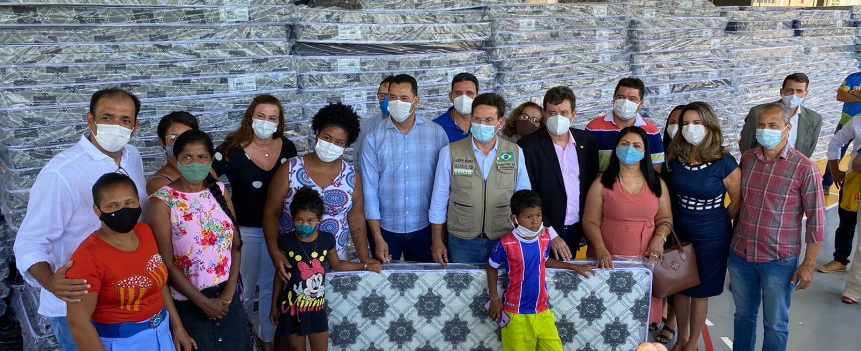 Municípios atingidos pelas chuvas no Sul da Bahia são beneficiados com donativos