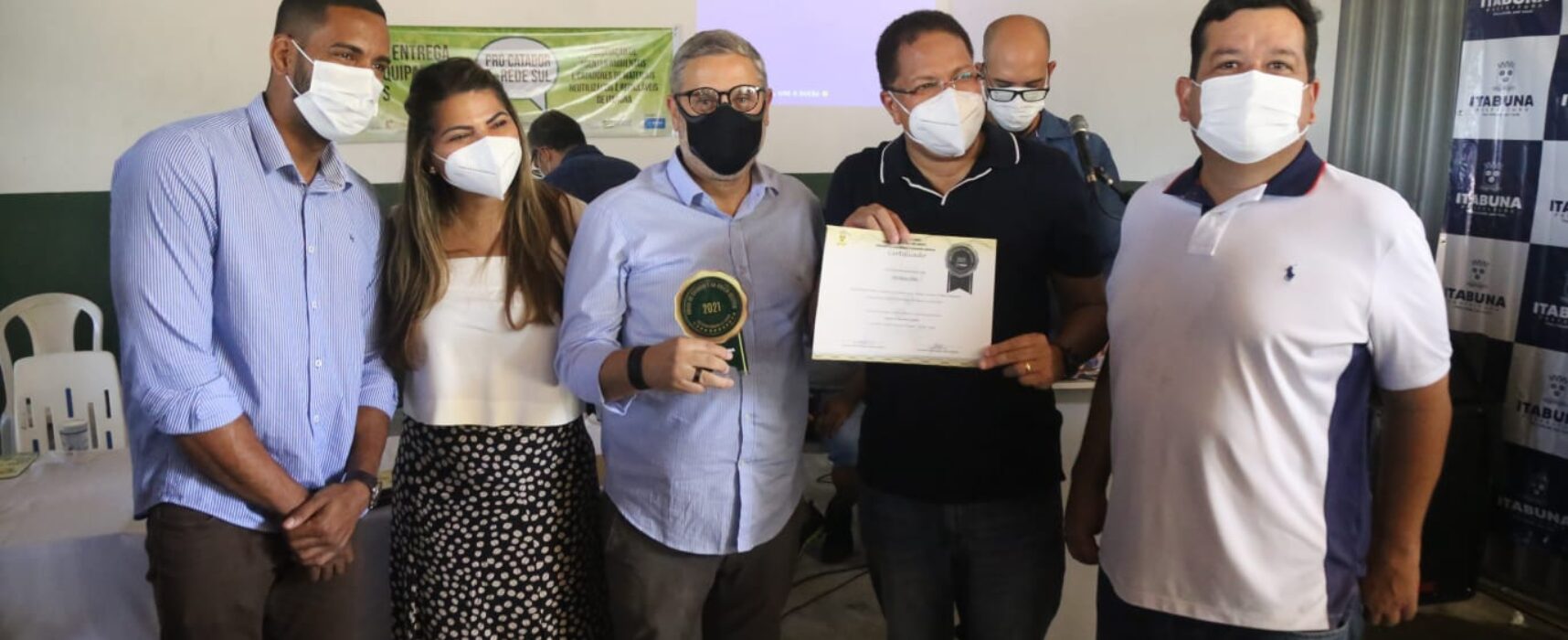Prefeito Augusto Castro inaugura a Central de Triagem de Coleta Seletiva de Itabuna