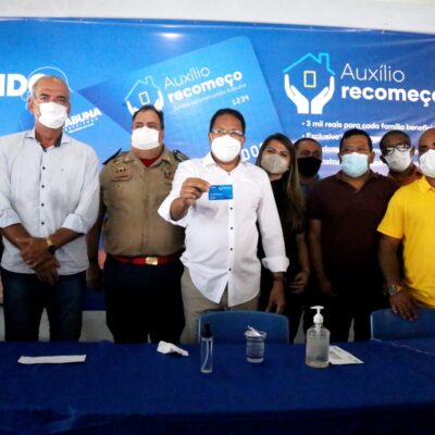 Prefeito Augusto Castro lança Programa Auxílio Recomeço, destaque na Bahia e  de maior alcance social no país