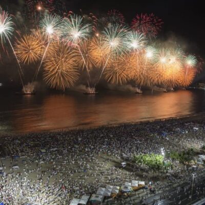 Réveillon em Copacabana tem arrastões e pessoas esfaqueadas