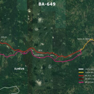Com quase 100% de obras no território ilheense, implantação da BA-649 segue em ritmo intenso