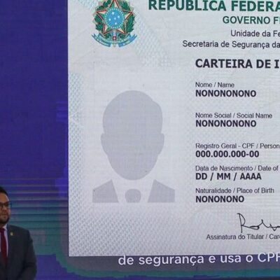 Governo lança carteira nacional de identidade com registro único