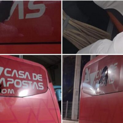 Ônibus do Bahia é atingido por bomba próximo à Fonte Nova e jogadores saem feridos