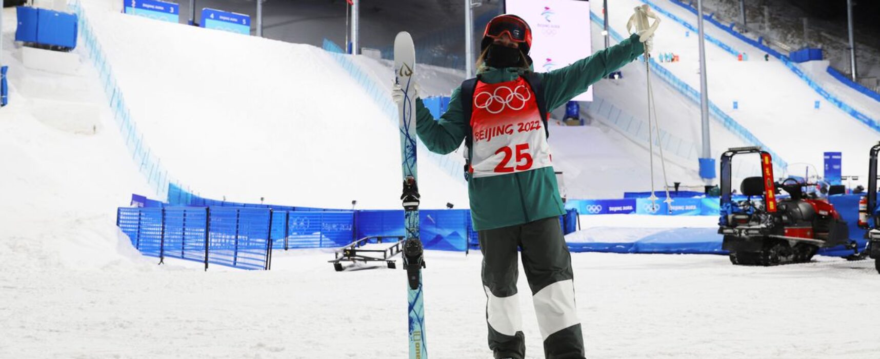 Pequim 2022: Sabrina Cass é melhor sul-americana da história no moguls