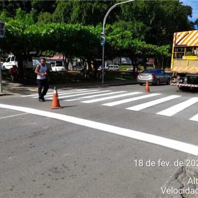 Por solicitação do prefeito Mário Alexandre, Seinfra intensifica serviços de sinalização em Ilhéus