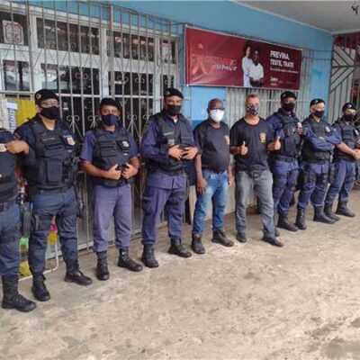 Prefeitura e Polícia Militar desenvolvem ações preventivas na Central de Abastecimento do Malhado