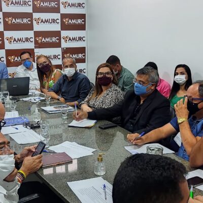 Reunião da Amurc marca a força e a união dos prefeitos