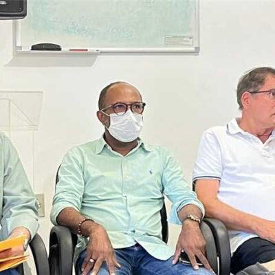 Vice-prefeito Bebeto Galvão se reúne com empresários e discute projetos para Ilhéus