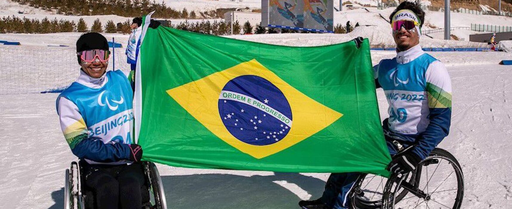 Aline Rocha e Cristian Ribera serão porta-bandeiras na Paralimpíada