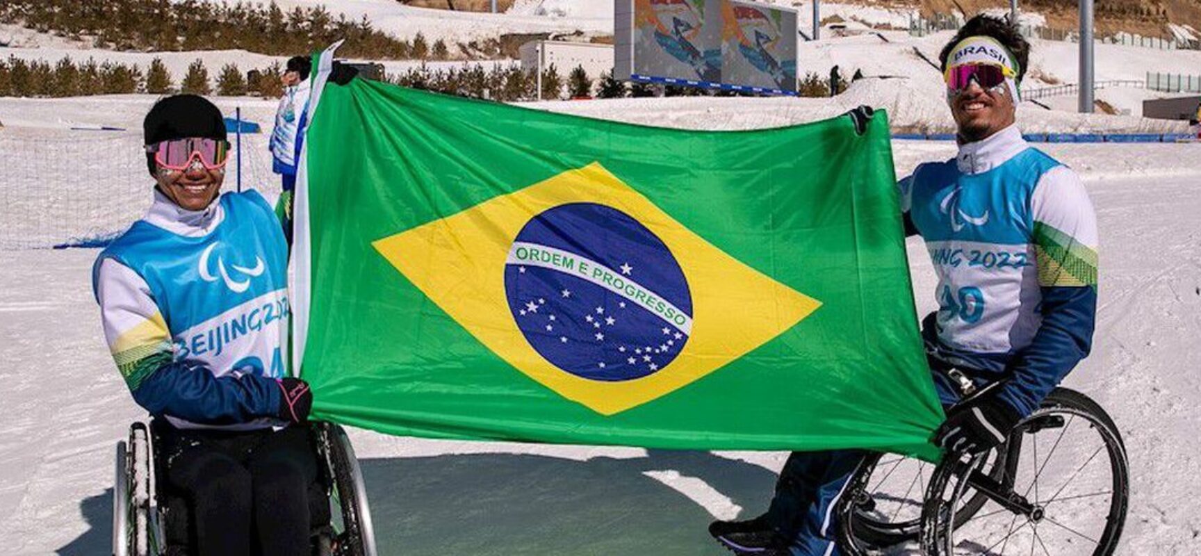 Aline Rocha e Cristian Ribera serão porta-bandeiras na Paralimpíada