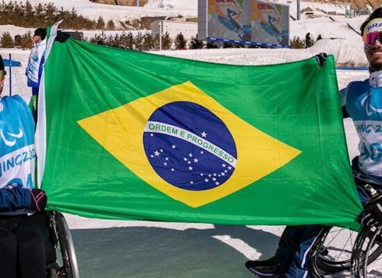 Aline Rocha e Cristian Ribera serão porta-bandeiras na Paralimpíada