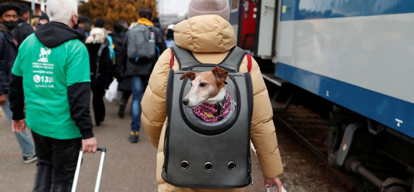 Grupo de 47 ucranianos chega ao Brasil em acolhida humanitária