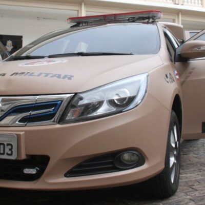 Polícia Militar testa novo carro elétrico em ações de rotina na Bahia