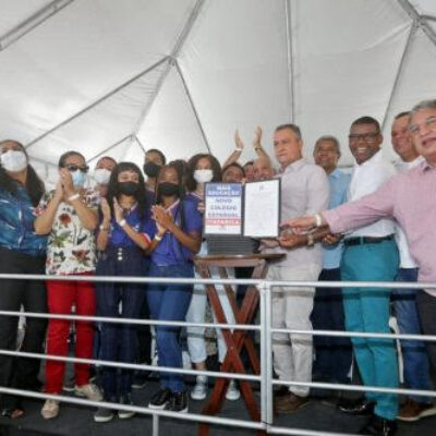 Rosemberg participa de autorização de construção de escola e de recuperação da Ponte do Funil em Itaparica