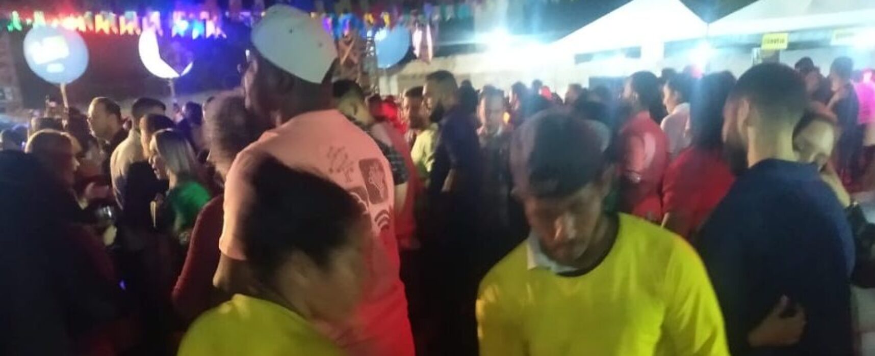 Agentes ambientais recolheram mais de 300 kg de recicláveis durante festa no final de semana