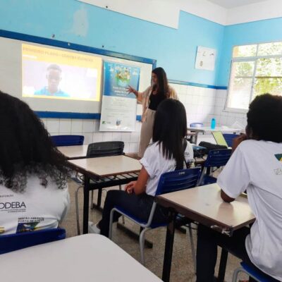 Projeto Cinema Verde da CODEBA oferece oficina de audiovisual para estudantes da rede pública de Ilhéus