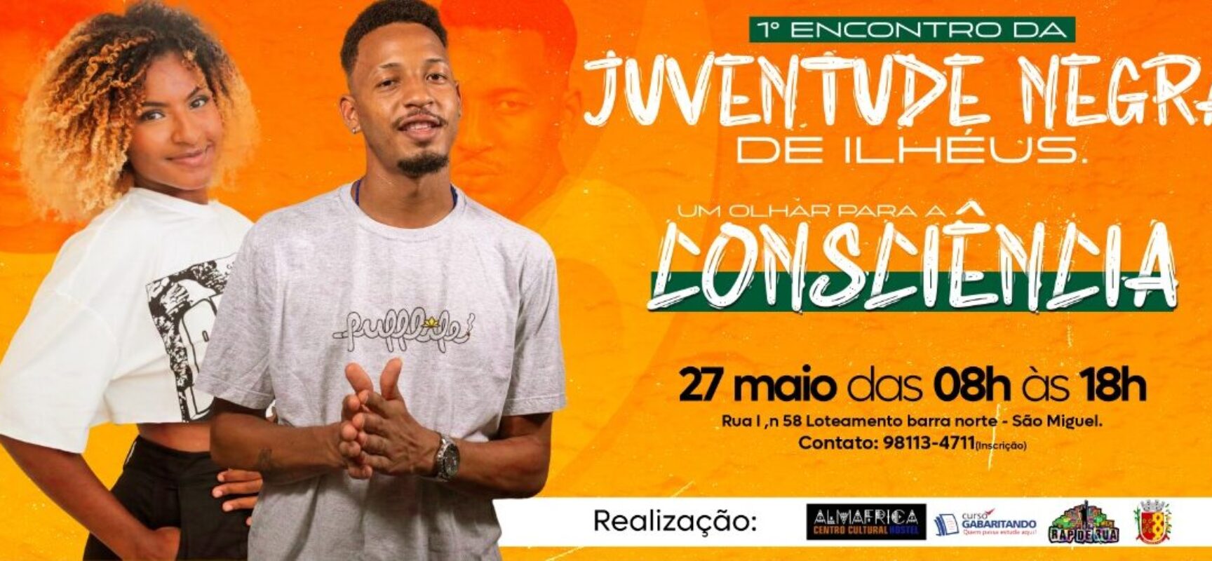 Um olhar para a consciência’ será tema do I Encontro da Juventude Negra de Ilhéus