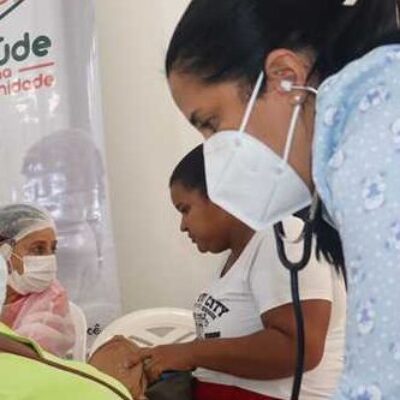 Balanço semanal: “Saúde na Comunidade” atende 300 pessoas no Alto da Tapera, zona norte de Ilhéus