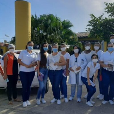 Estudantes de enfermagem da Faculdade de Ilhéus auxiliam projeto de combate à hanseníase