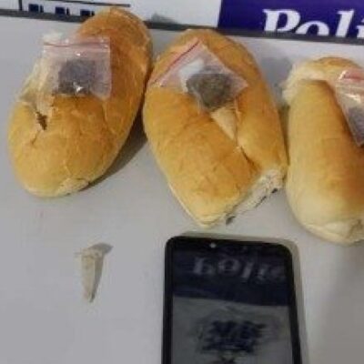 Polícia prende dupla que distribuía drogas dentro de pão no munícipio de Mairi
