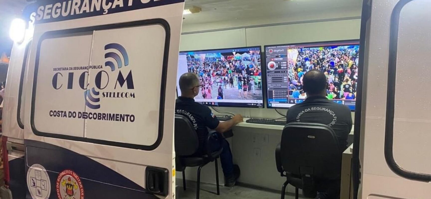 Reconhecimento facial impede entrada da foragido em festa de São João de Porto Seguro