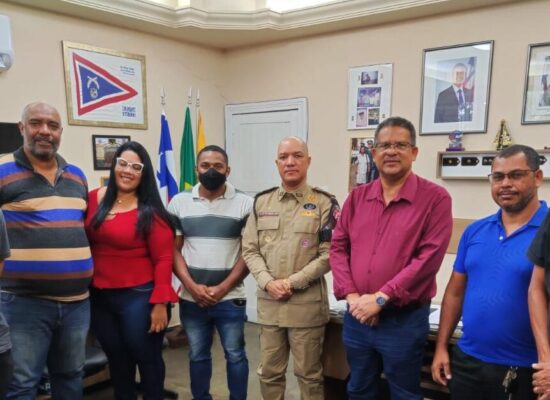 Wenceslau Júnior se reúne com comandante do 15º Batalhão de Polícia para pedir mais segurança para os motoristas de aplicativo