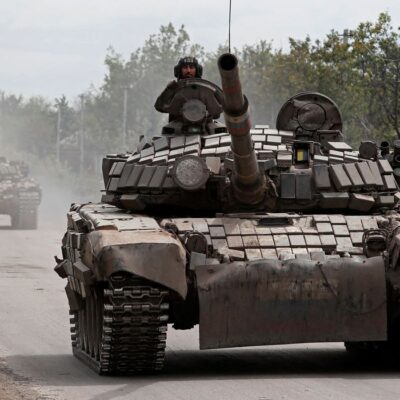 Forças russas foram redirecionadas a três regiões no sul da Ucrânia