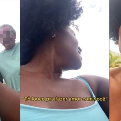 Modelo grava vídeo sendo assediada em hotel: “Estou louco para fazer amor com você’