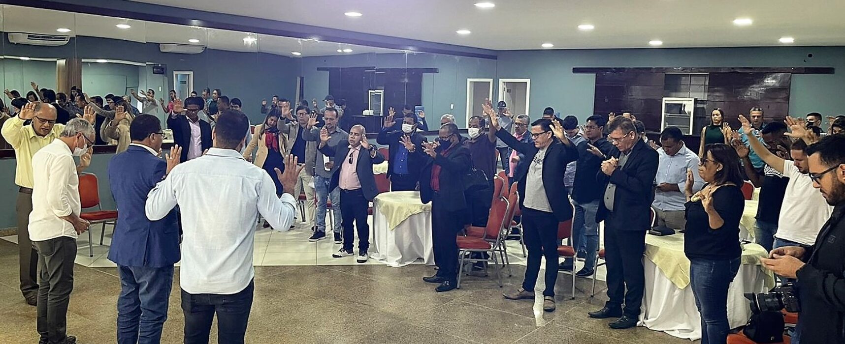 Prefeito Augusto Castro pede a religiosos sugestões para o Celebra Itabuna