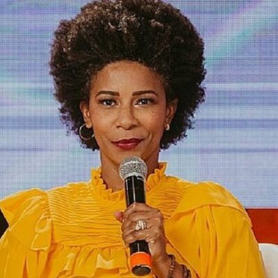 Rita Batista comemora estreia no É de Casa da Globo
