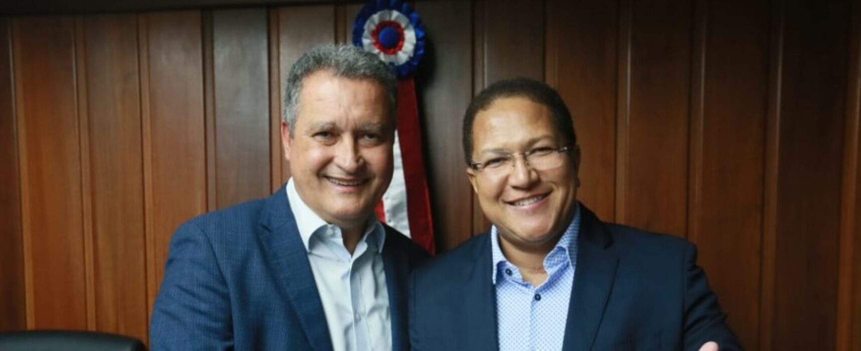 Rui Costa recebe Augusto Castro em audiência e reafirma investimentos estruturantes em Itabuna