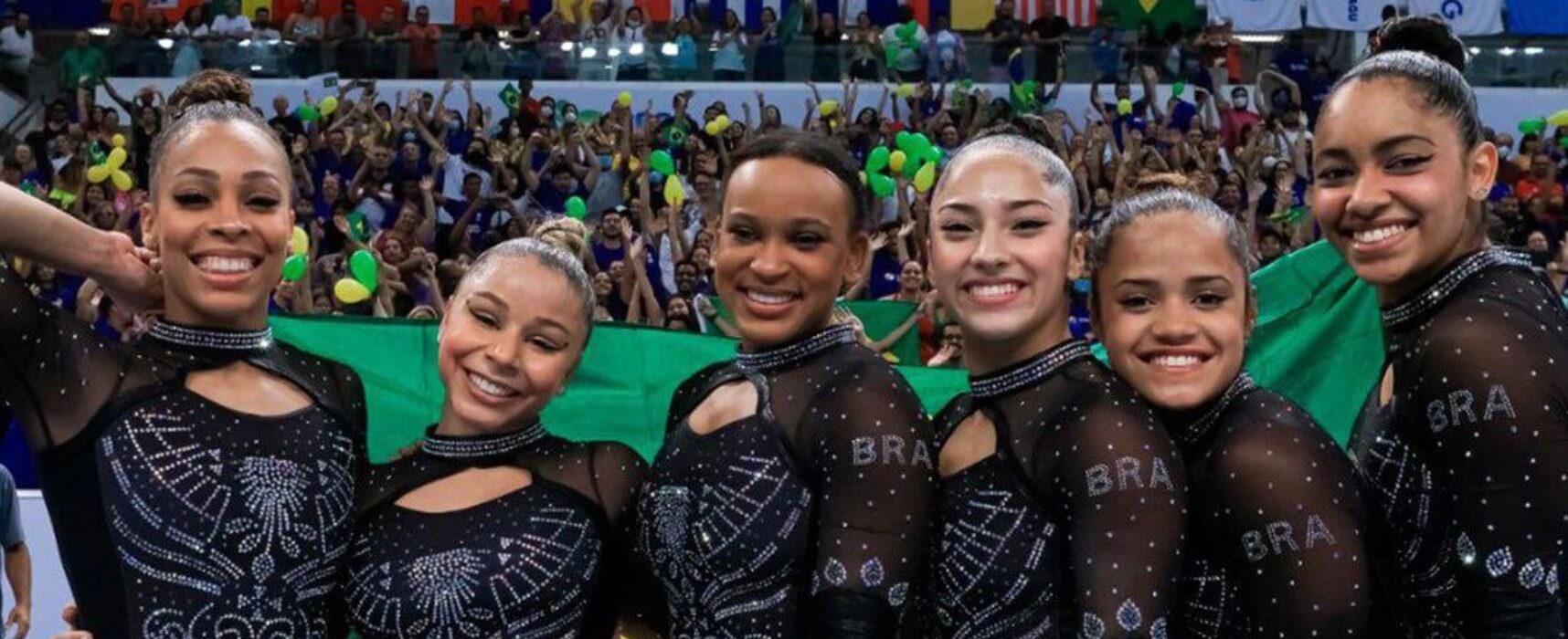 Seleção feminina é campeã por equipes no Pan de ginástica artística