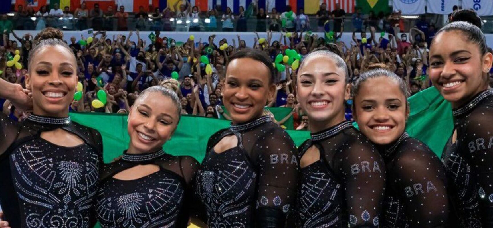 Seleção feminina é campeã por equipes no Pan de ginástica artística