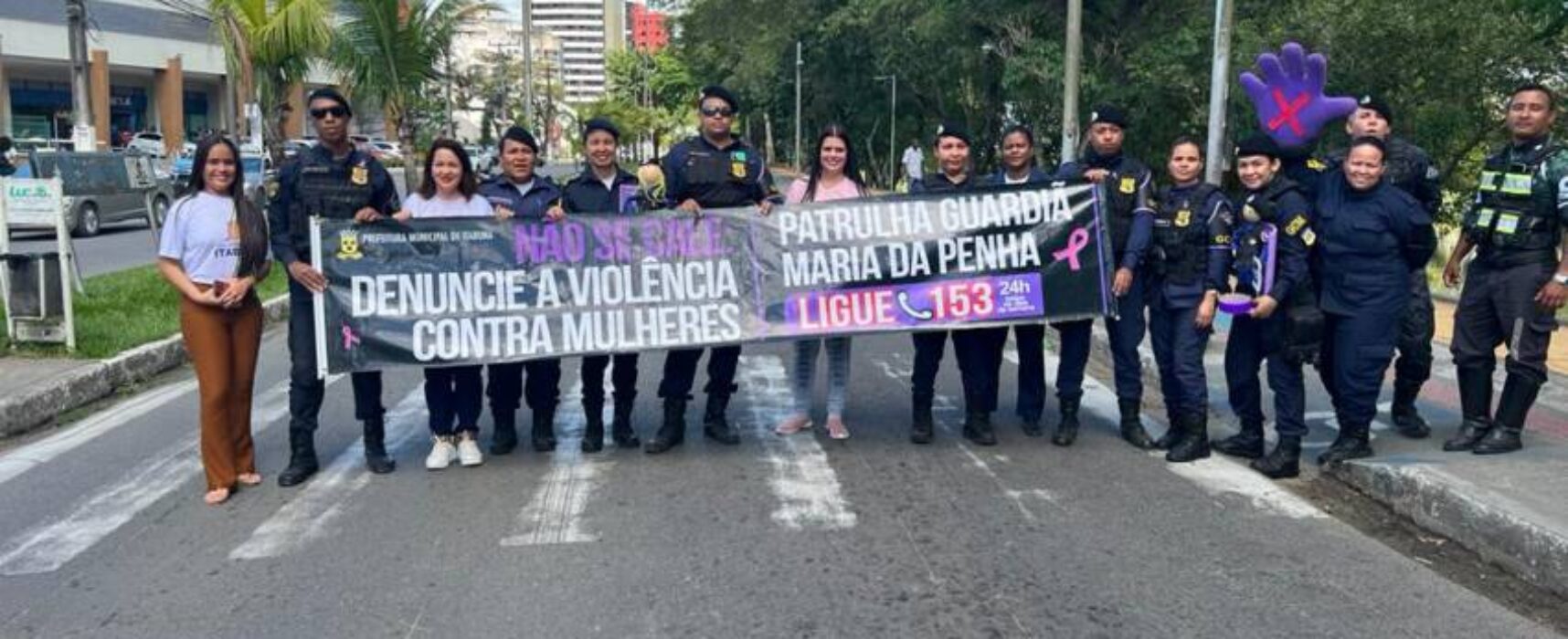 Patrulha Maria da Penha da GCM e CRAM realizam atividade na UBS do Califórnia 