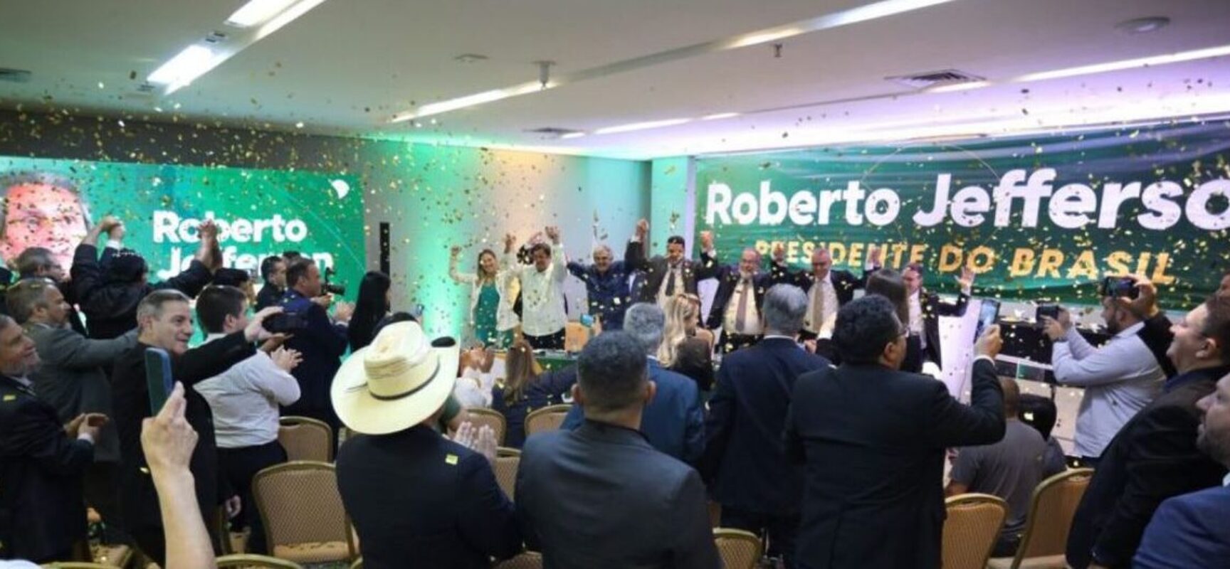 PTB oficializa candidatura de Roberto Jefferson à Presidência