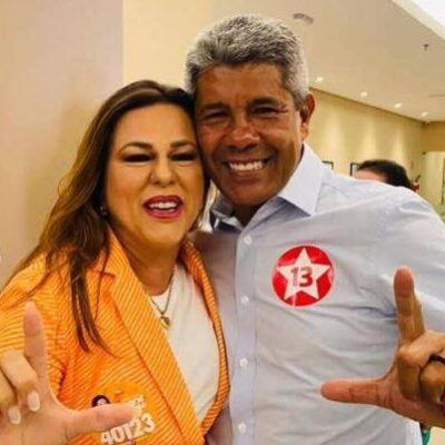 Em Salvador, Soane grava programa eleitoral com Rui e Jerônimo e exalta Time de Lula na Bahia