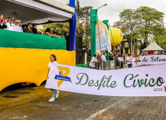 Prefeitura de Ilhéus convida população para prestigiar desfile cívico de 7 de setembro