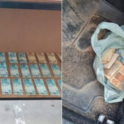 PRF prende homem com “santinhos” e R$ 36,4 mil em dinheiro em Juazeiro
