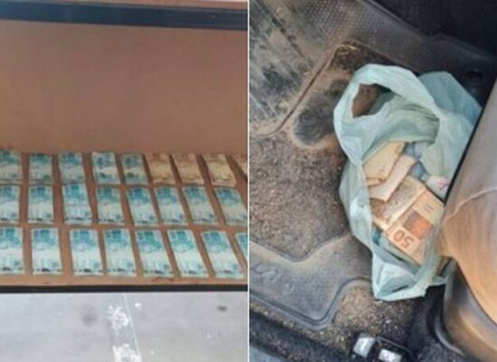 PRF prende homem com “santinhos” e R$ 36,4 mil em dinheiro em Juazeiro