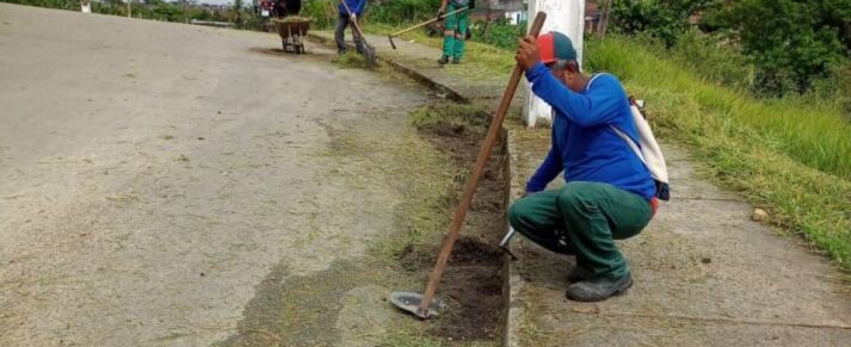 Mutirão de serviços de limpeza chega ao condomínio residencial Jardim América