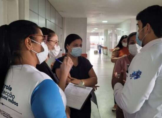Enfermagem do Hospital de Base se reúne para fortalecer as ações do “Projeto LEAN nas Emergências