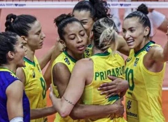 Brasil perde para a Sérvia, fica com quarto vice e adia sonho do Mundial de vôlei