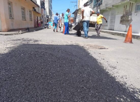 Operação Tapa-Buracos alcança mais ruas do Fátima e do centro de Itabuna