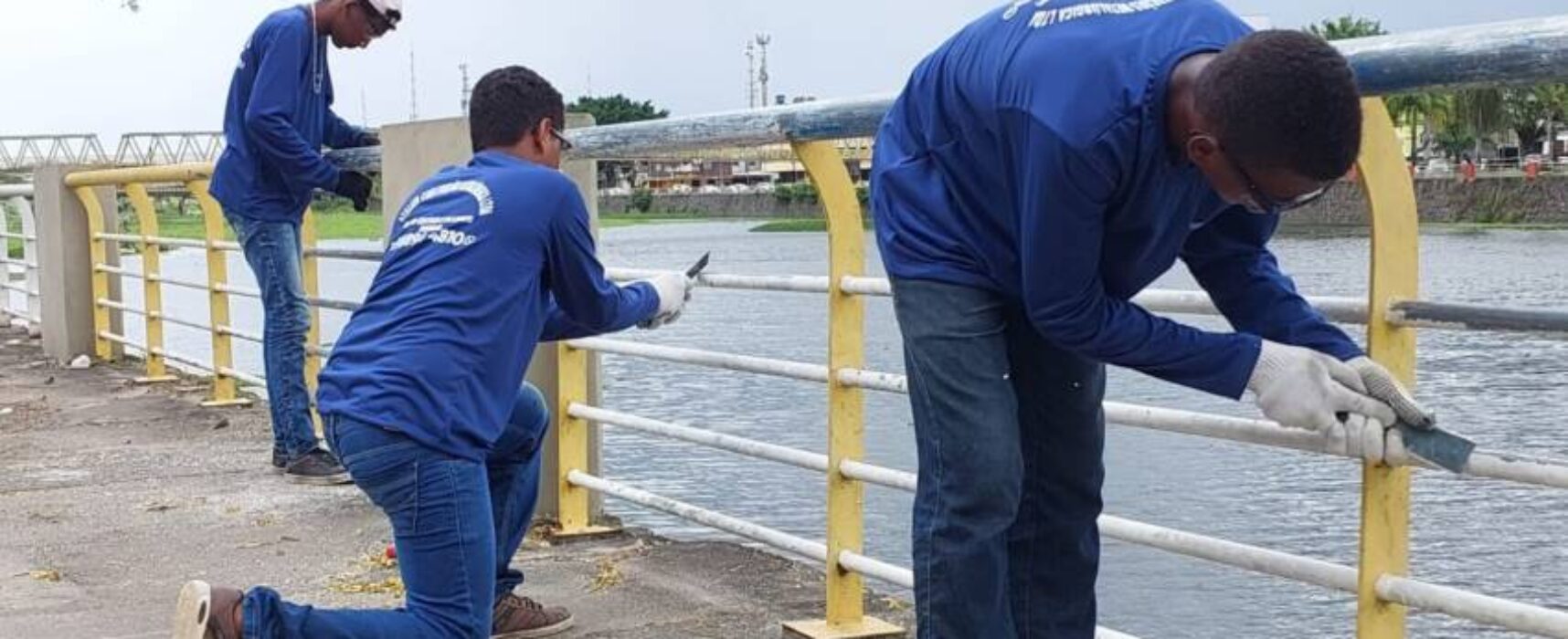 Prefeitura de Itabuna inicia revitalização do gradil da Beira-Rio e de duas pontes